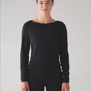 SOLD Lululemon Simply Bare Crop Top